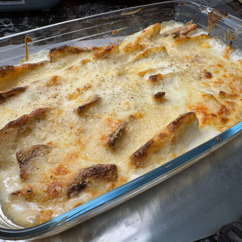 Finocchi con besciamella gratinati al forno